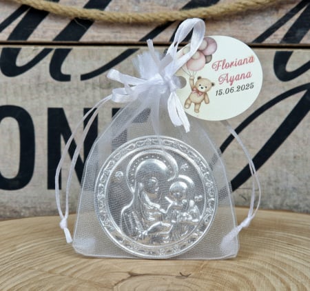 Iconita argintie (magnetica) Teddy [1]