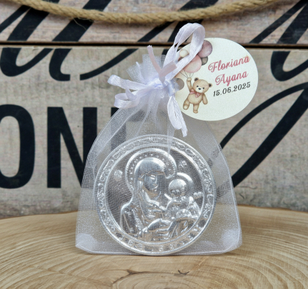 Marturii BOTEZ - Iconita argintie (magnetica) Teddy