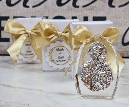 Marturii BOTEZ - Iconita Maica Domnului (aurie)