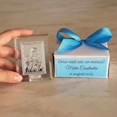 Iconita Maica Domnului (funda albastra) [2]