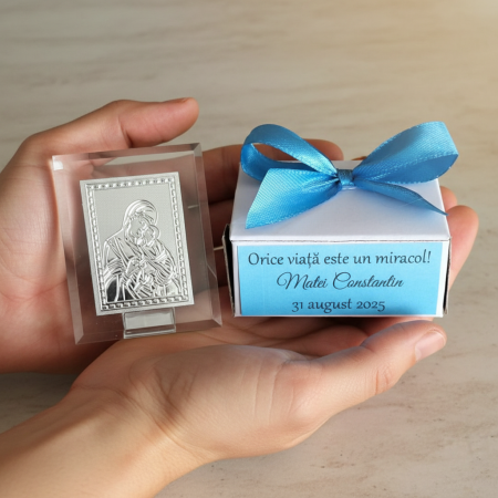 Iconita Maica Domnului (funda albastra) [3]