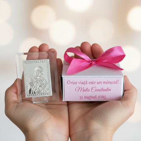 Iconita Maica Domnului (funda roz) [5]