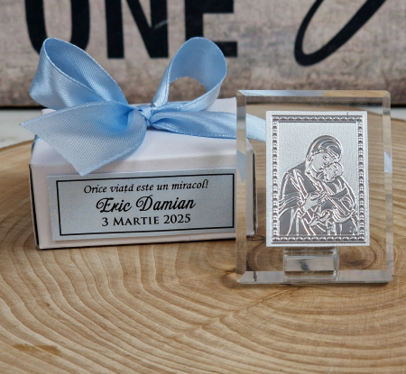 Marturii BOTEZ - Iconita Maica Domnului BLUE