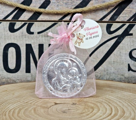 Iconita Maica Domnului  (magnetica) ROZ [1]