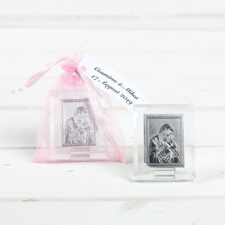 Iconita Maica Domnului + Saculet organza [3]