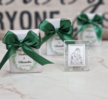 Marturii BOTEZ - Iconita Maica Domnului VERDE