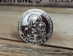 Iconita rotunda magnetica (argintie) [1]