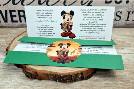 Invitatie Mickey Safari [1]