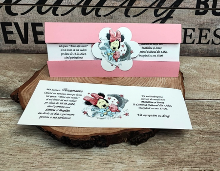 Invitatie 83 - Minnie Sleeping