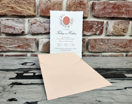 Invitatii nunta SIGILIU - Invitatie 9322 EK