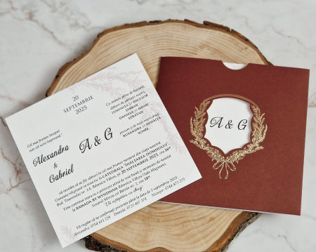 INVITATII NUNTA - Invitatie 9288
