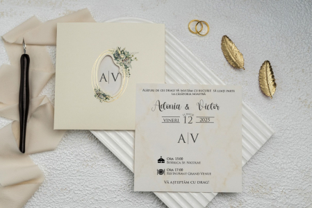 invitatii nunta IEFTINE - Invitatie 9334
