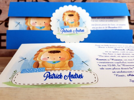 Invitatie Baby Lion [1]
