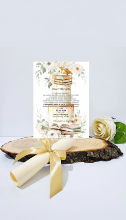 BOTEZ - Invitatie BANCHET absolvire