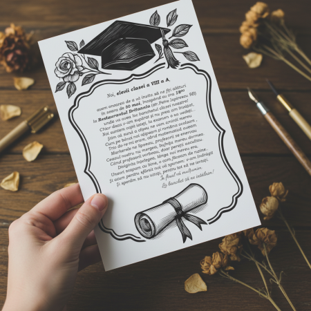 Invitatie BANCHET (plic negru) [8]