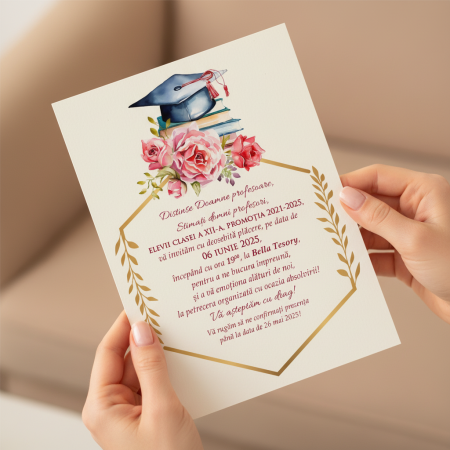 Invitatie BANCHET (plic roze) [3]