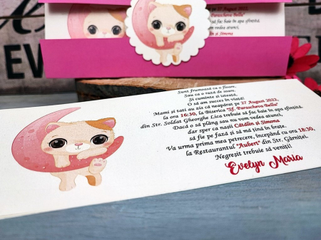 Invitatie -  BEBE PISICUTA [3]