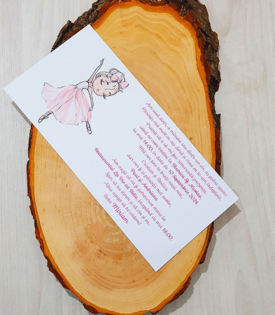 Invitatie botez Balerina [2]