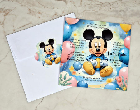 Invitatie botez Mickey Baby [9]
