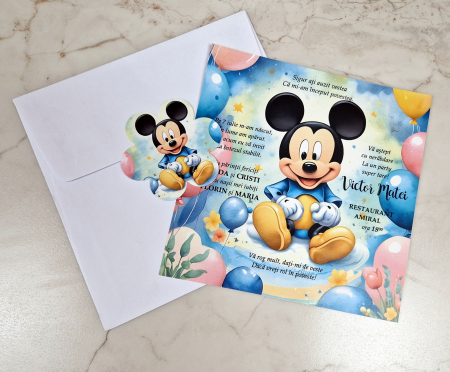 Invitatie botez Mickey Baby [1]
