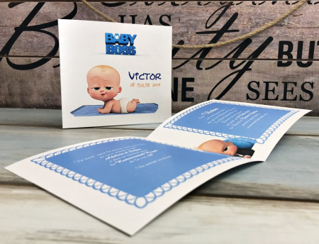 Invitatie botez BABY BOSS