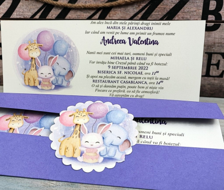 Invitatie botez BABY RABBIT [4]