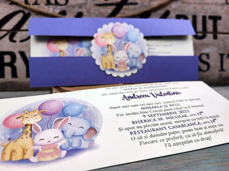 Invitatie botez BABY RABBIT [1]