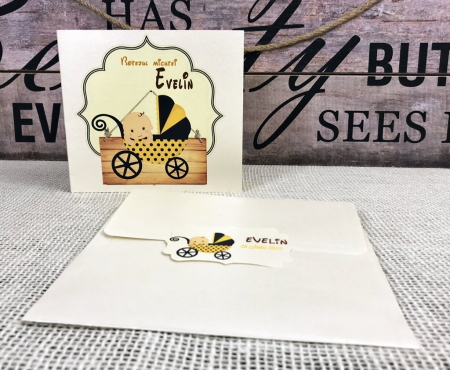 Invitatie botez - Bebe ALBINUTA [5]