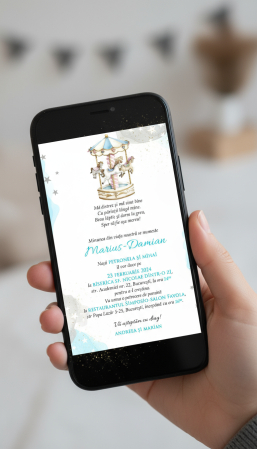 Invitatie botez CARUSEL [6]