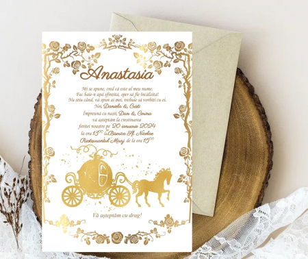 INVITATII BOTEZ - Invitatie Botez de Poveste