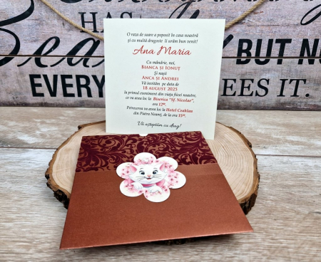 Invitatie botez Pisicuta 5548