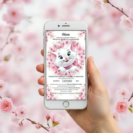 Invitatie botez PM156 PISICUTA [8]