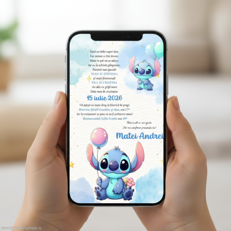 Invitatie botez STITCH [5]