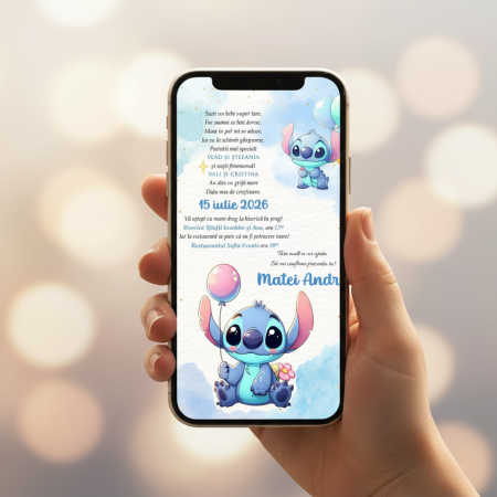 Invitatie botez STITCH [3]
