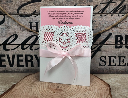 Invitatie botez 3702 Pink [2]