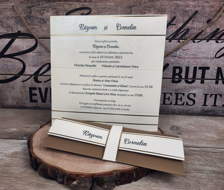INVITATII NUNTA - Invitatie cod 2729