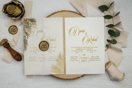 Invitatii nunta SIGILIU - Invitatie cod 9328