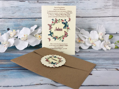 Invitatie - Coronita de Fluturi [1]