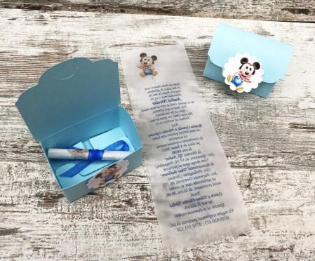 invitatie cufar MICKEY BABY [3]