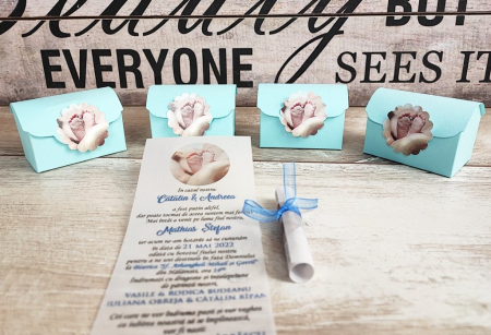 Invitatie Cufar NB - Blue Style [6]