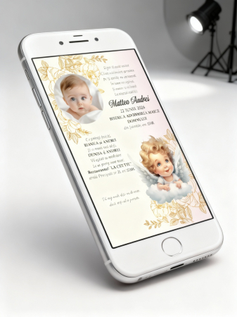 Invitatie electronica ANGEL PM175 [4]