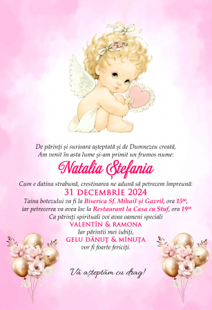 Invitatie electronica ANGEL