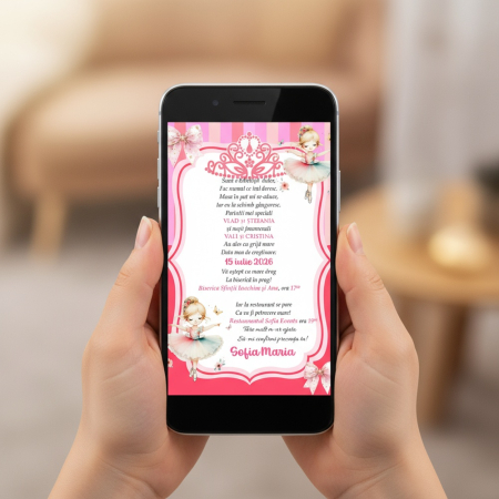 Invitatie electronica Printesa Noastra [3]