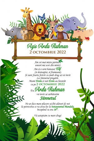 Invitatie electronica - SAFARI