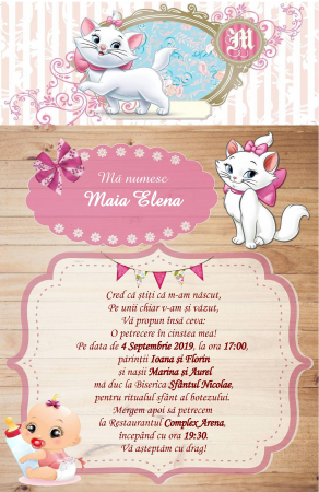 Invitatie electronica Pisicuta - PM13