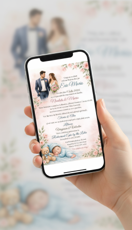 BOTEZ - Invitatie electronica NB11