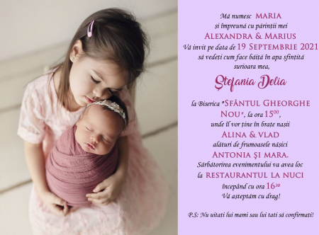 Invitatie electronica PM25