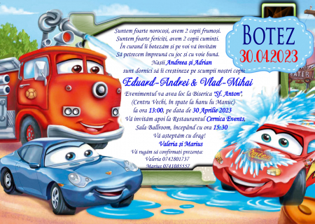 Invitatie electronica CARS