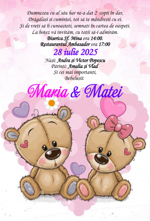 Invitatie electronica gemeni PM218 [3]