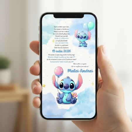 Invitatie electronica Stitch [4]